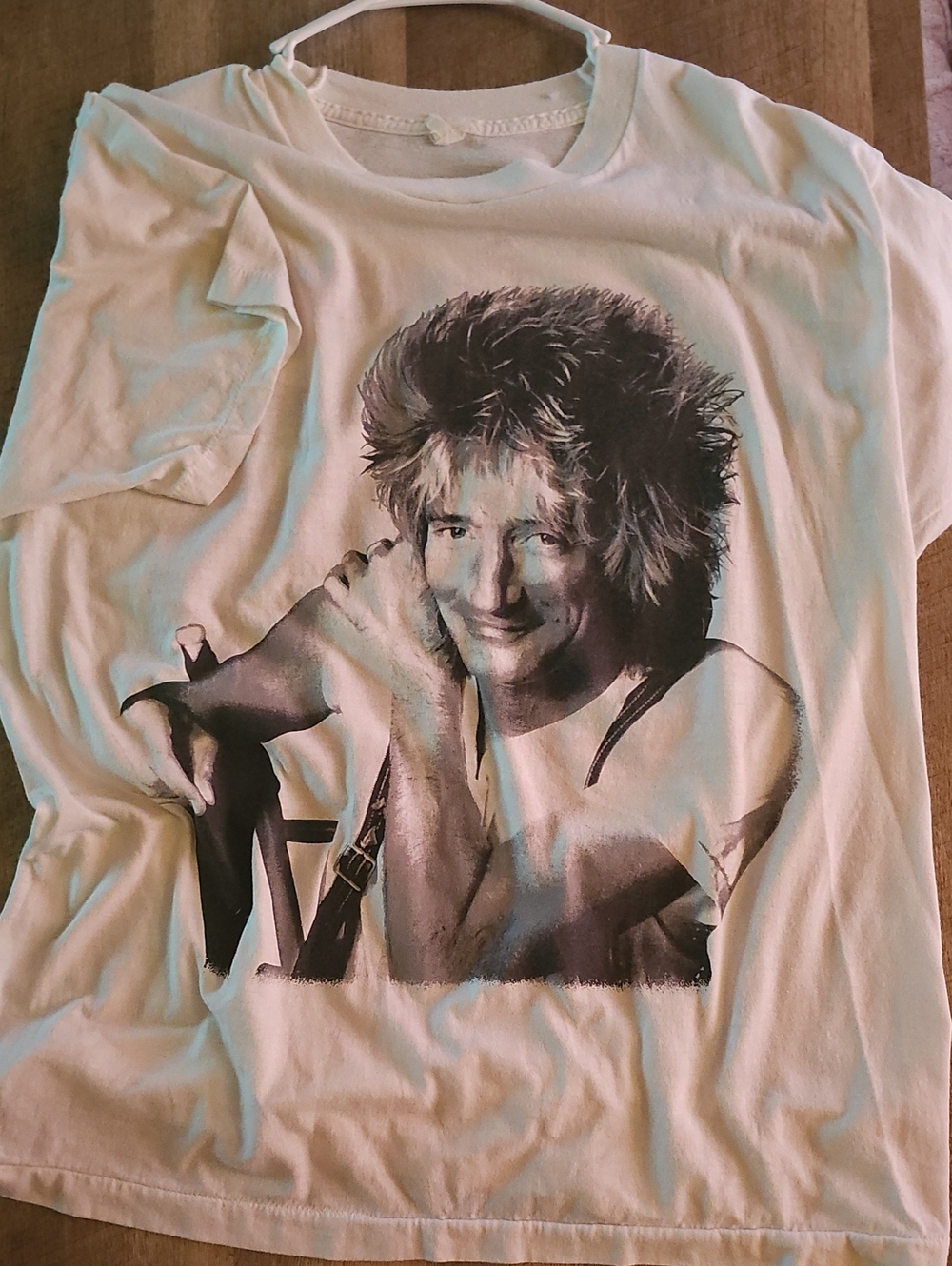 🎸 Rare Vintage 1980s Rod Stewart "Out of Order" Tour Tee! 🎸